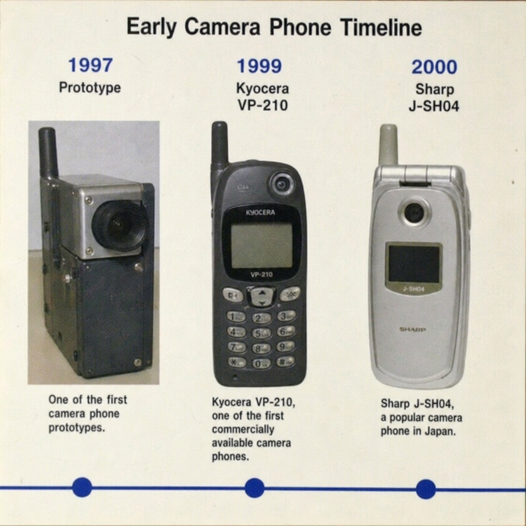 early camera phone timeline