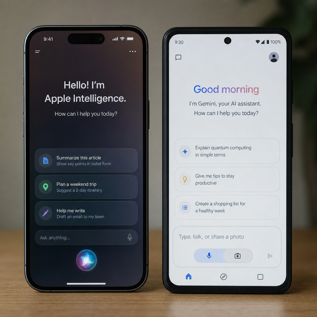 Siri AI on iOS 27 vs Google Assistant